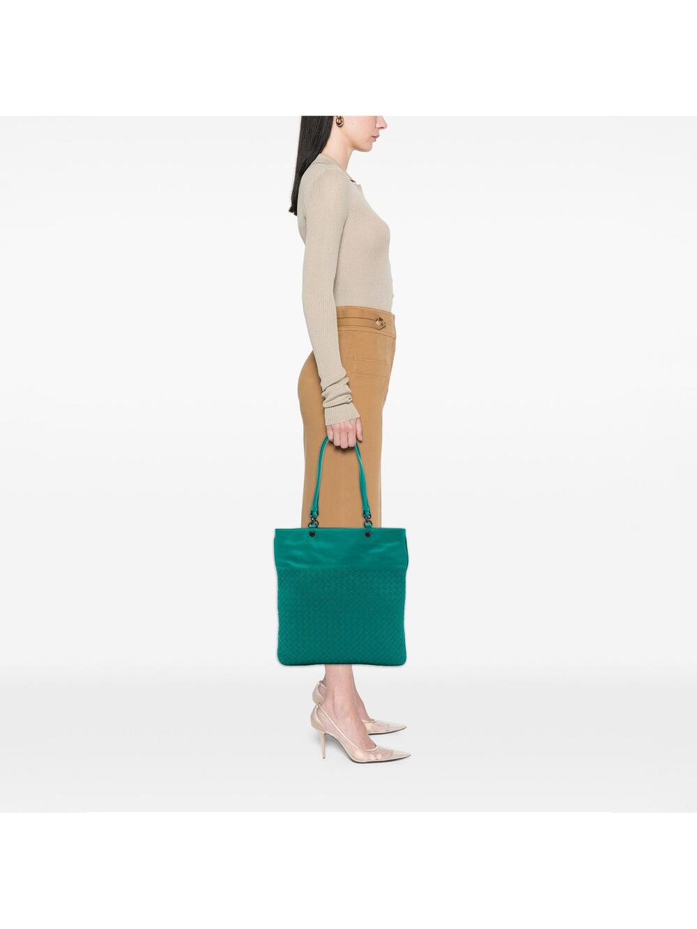 Bottega Veneta Nappa Intrecciato Flat #347688B63B - Picture 6 of 6